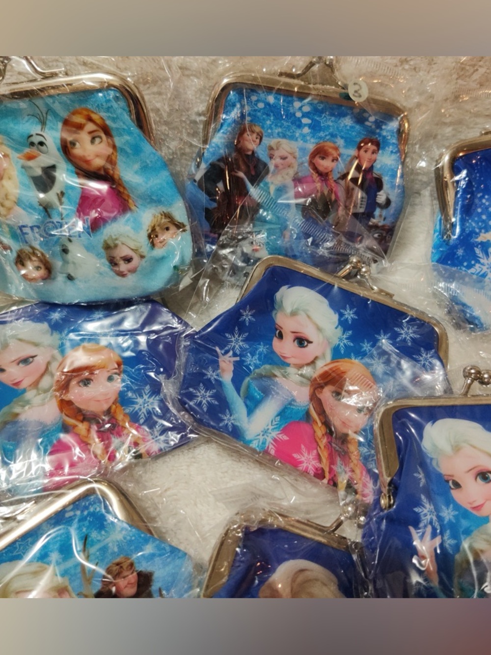 Lot of Disney Frozen Coin Purses x 10